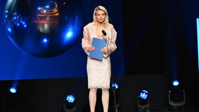 FOTO: Simona Lewandowská se stihla převléknout.