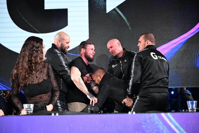 Během závěrečné tiskové konference G MMA se toho hodně odehrálo. 