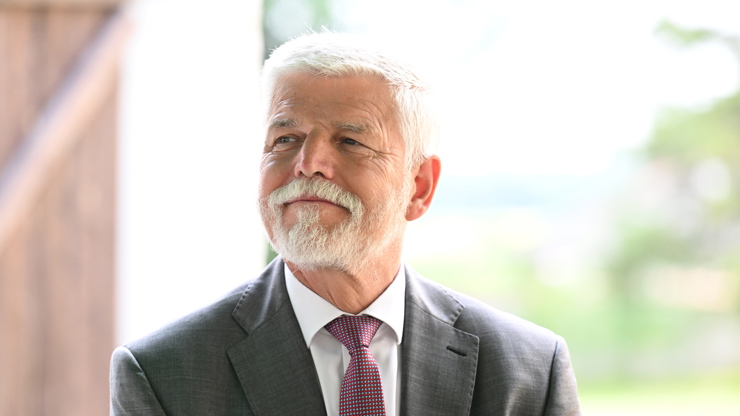 Petr Pavel vypadal spokojeně.