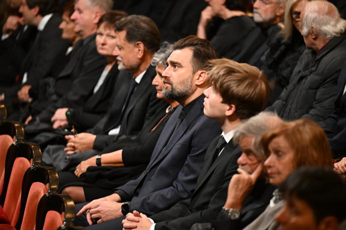 Pohřeb Jiřího Štěpničky.