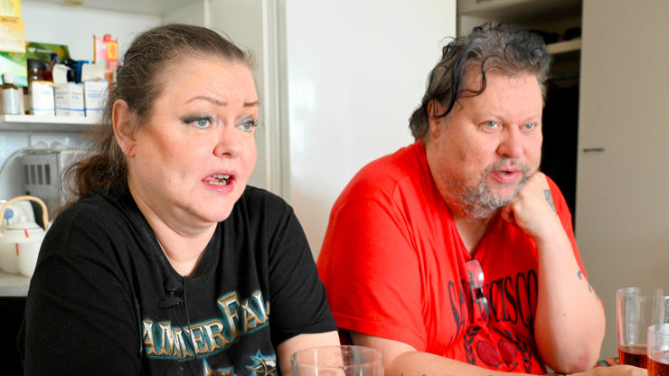 Dominika Gottová a její manžel Timo Tolkki.