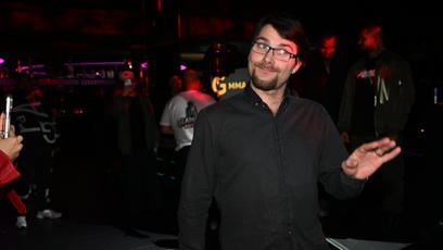 FOTO: Matouš Kaluba se do klece přeci jen postaví.