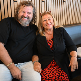 Josef Maršálek a Halina Pawlowská.
