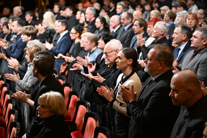Přátelé, kolegové a rodina se naposledy rozloučila s Jiřím Štěpničkou.