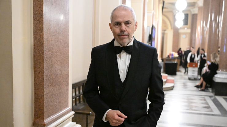 Marek Eben nemohl chybět.