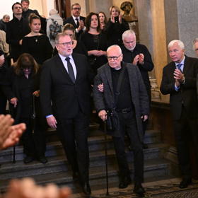 Přátelé, rodina a kolegové dali poslední sbohem Jiřímu Štěpničkovi.