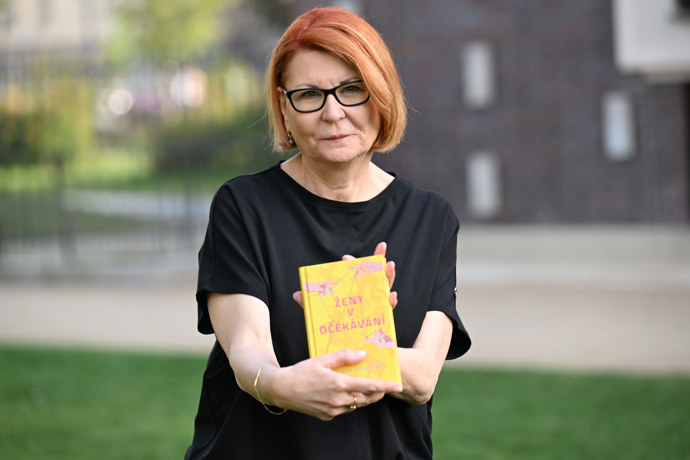 Spisovatelka Uljana Donátová. 