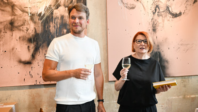 FOTO: Vojta Dyk s Uljanou Donátovou.