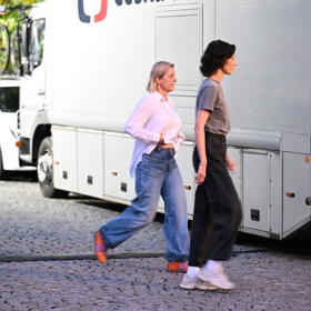 Ženská část poroty – Jana Burkiewiczová a Tatiana Drexler.