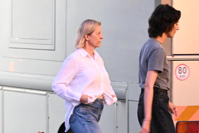 Tatiana Drexler i Jana Burkiewiczová zvolili sice jednoduché, ale velmi elegantní outfity. 