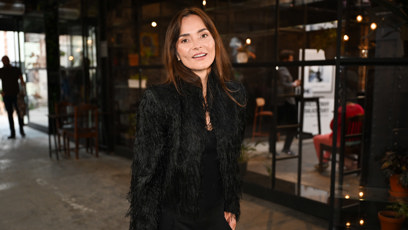 FOTO: Radka Třeštíková zvolila pro slavnostní příležitost elegantní outfit.