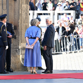Prezident Petr Pavel byl během oficiální návštěvy ve velmi dobré náladě.