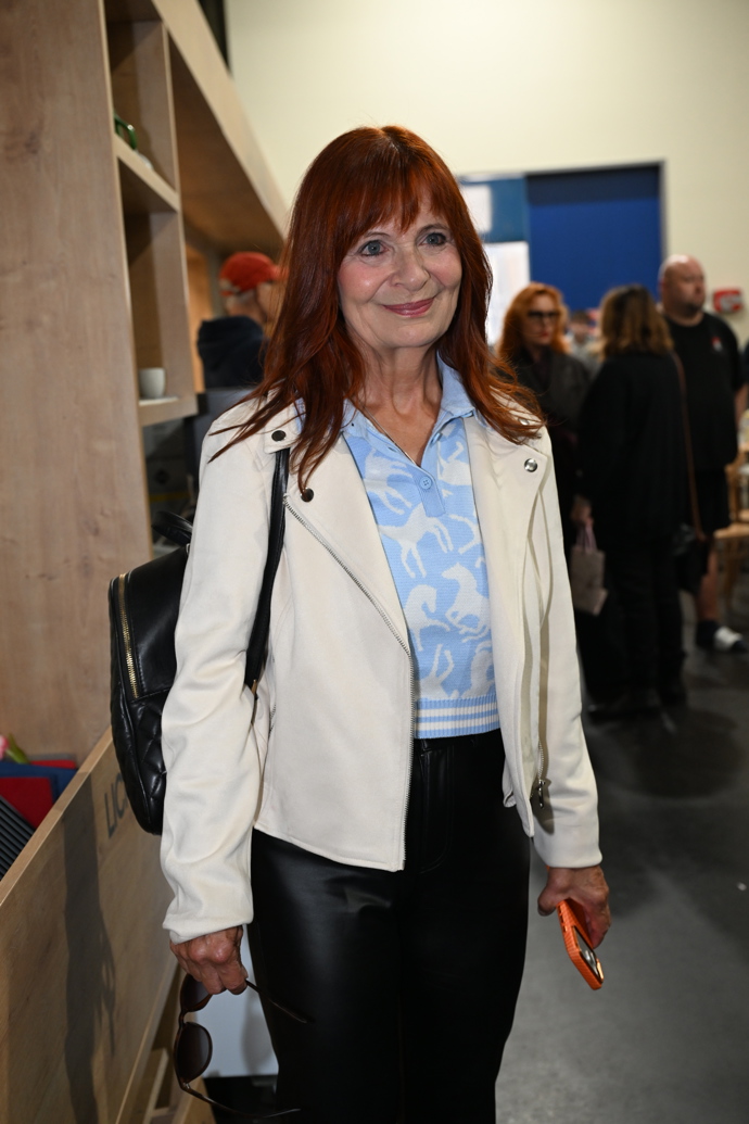 Herečka Ljuba Krbová. 
