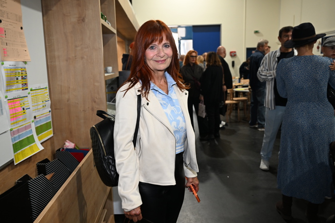 Ljuba Krbová dorazila na narozeniny Rudolfa Hrušínského. 
