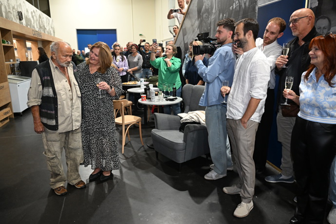 Rudolf Hrušínský mladší oslavil 80. narozeniny ve velkém stylu. 