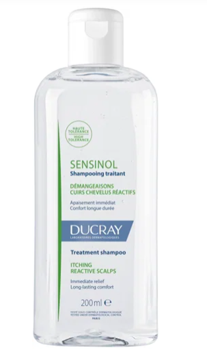 Pečující šampón, Sensinol Ducray, 419 Kč, prodává Alza Pečující šampón, Sensinol Ducray, 419 Kč, prodává Alza