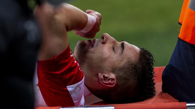 Fotbalový reprezentant Ondřej Lingr utrpěl vážné zranění čelisti.