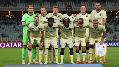 FOTO: Pražská Slavia absolutně nezvládla utkání na půdě Sabahu Baku a z Ázerbajdžánu si odváží potupnou porážku 0:2.