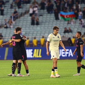 Pražská Slavia absolutně nezvládla utkání na půdě Sabahu Baku a z Ázerbajdžánu si odváží potupnou porážku 0:2.