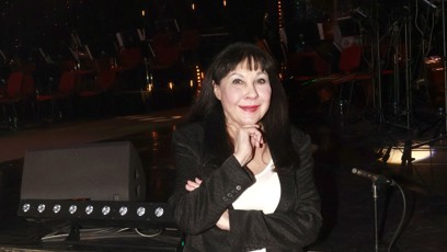 FOTO: Dagmar Patrasová vyrazila na finálový večer pěvecké soutěže Bon Art Junior Fest.