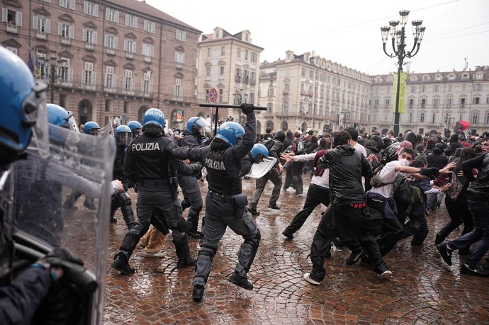 Nepokoje v Itálii. 