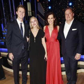Jana Doleželová, David Trunda, Sebastian Korda a Ivana Nedvědová na StarDance.