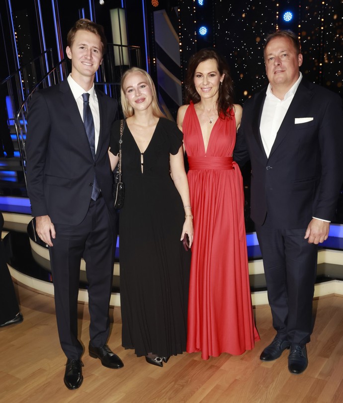 Jana Doleželová, David Trunda, Sebastian Korda a Ivana Nedvědová na StarDance.