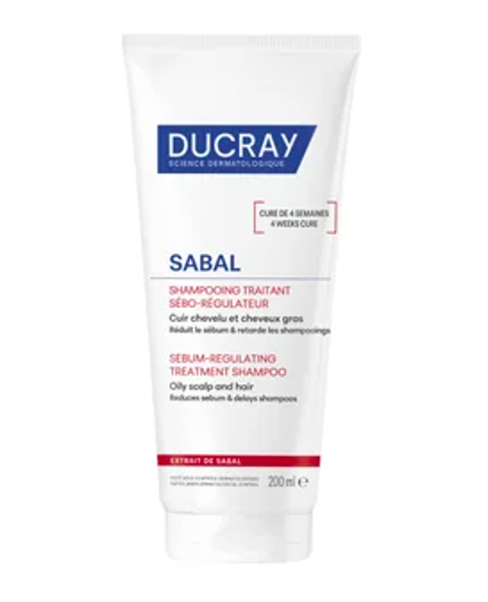 Šampón regulující tvorbu mazu, Ducray Sabal, 382 Kč, prodává Dr. Max Šampón regulující tvorbu mazu, Ducray Sabal, 382 Kč, prodává Dr. Max