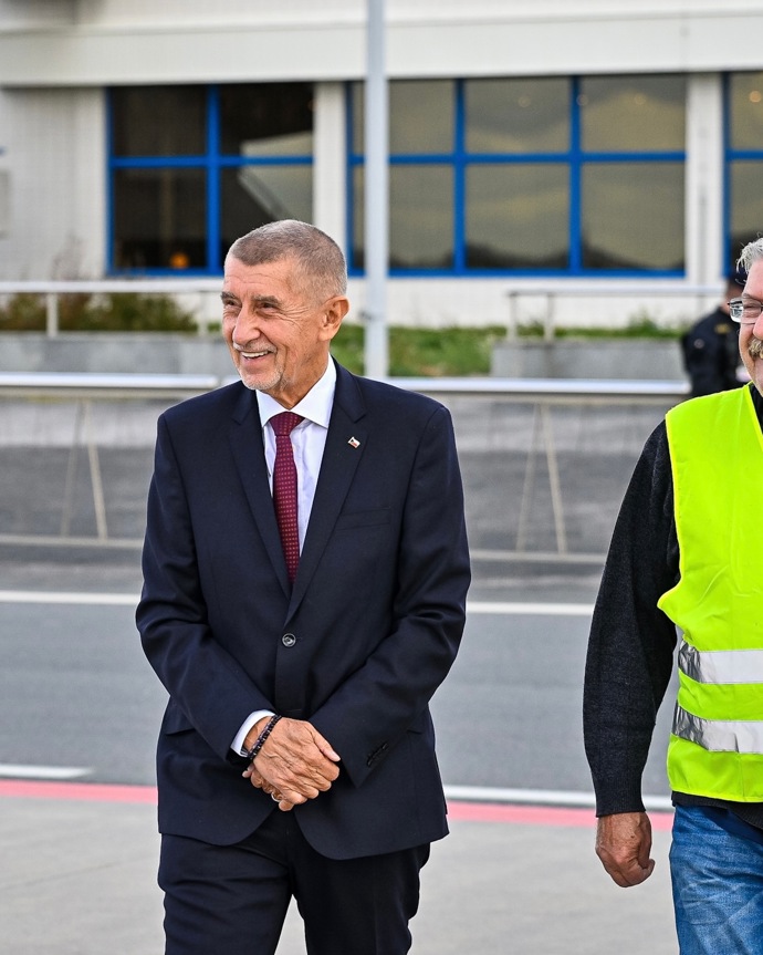 Andrej Babiš odletěl ve středu do Bruselu.