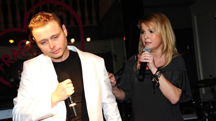 Jarek Šimek a Iveta Bartošová na snímku z roku 2010.