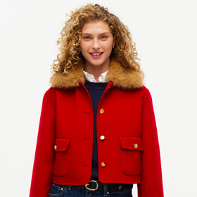 S kožešinovým límcem, Tommy Hilfiger, 7490 Kč