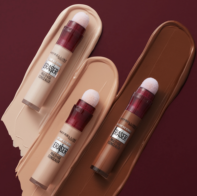 Tekutý korektor Maybelline Instant Anti Age Eraser vám poskytne hydrataci a perfektní krytí v jediném kroku. 192 Kč