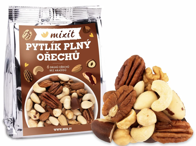 Pytlík plný ořechů do kapsy, 69 Kč Pytlík plný ořechů do kapsy, 69 Kč