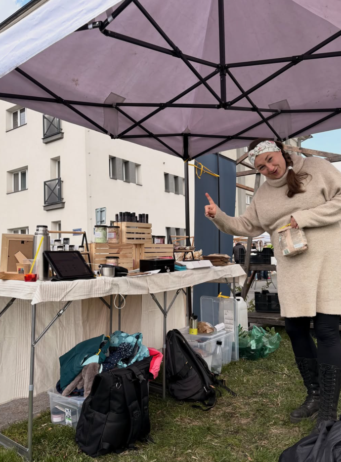 Namydlená Eli vyráží se svou kosmetikou i přímo za zákazníky na lokální trhy a jarmarky Namydlená Eli vyráží se svou kosmetikou i přímo za zákazníky na lokální trhy a jarmarky