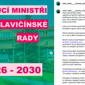 Kontroverzní seznam Fojtíkem navrhnutých ministrů. 