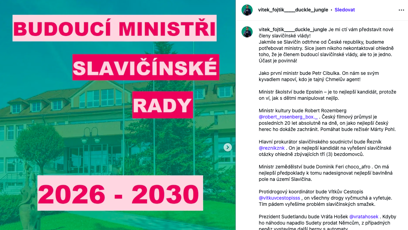 FOTO: Kontroverzní seznam Fojtíkem navrhnutých ministrů.