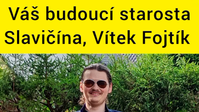 FOTO: Vítek Fojtík je jednadvacetiletý kandidát do letošních voleb.