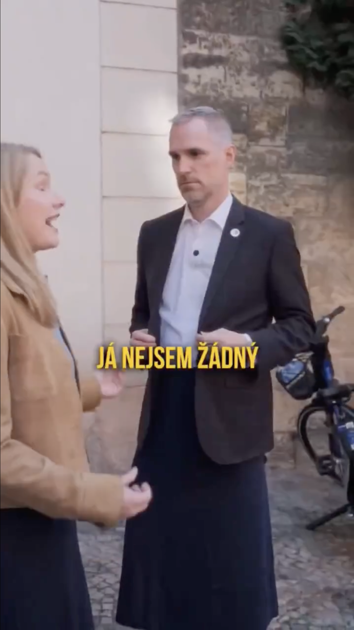 Kandidátka na primátorku se od svého předchůdce snažila jasně odlišit.