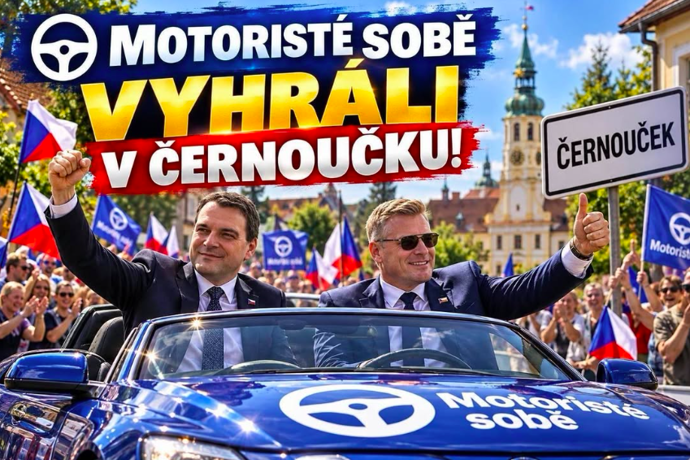 Filip Turek měl z prvního mandátu Motoristů sobě velkou radost. 