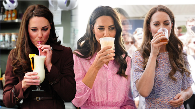 Chcete vypadat při pití elegantně? Využijte jednoduchý trik Kate Middleton
