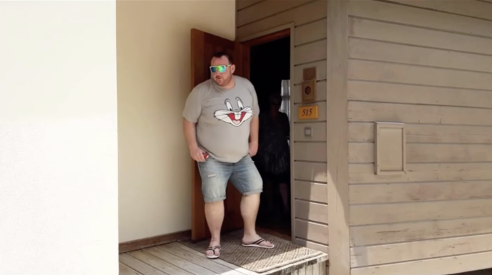 Při 226 kilogramech se Malínek styděl přijít do kostymérny a jedno natáčení raději odmítl.