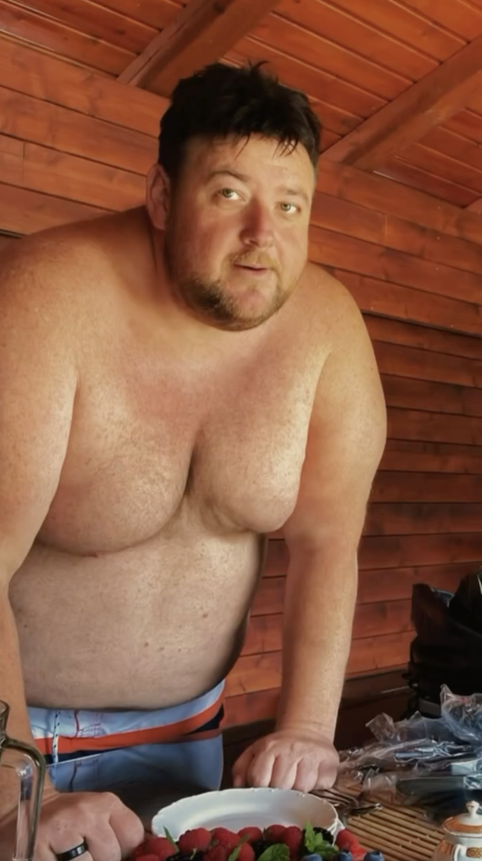 Malínek hrál divadlo i v době, kdy vážil přes 220 kilogramů.
