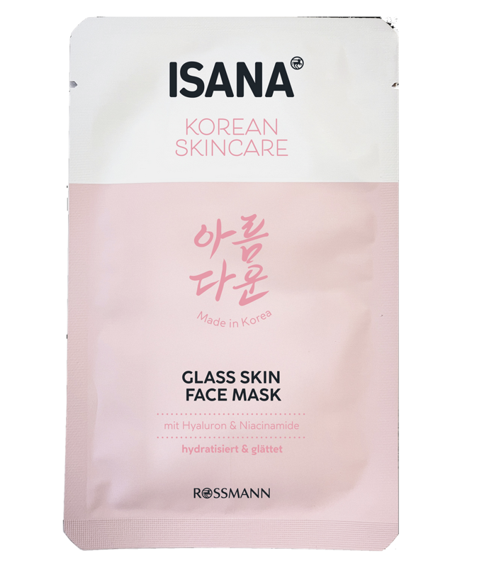 Isana Pleťová maska Glass Skin Korean Skincare, 60 Kč