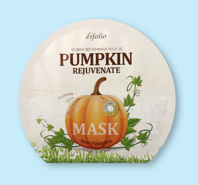 Plátýnková maska s dýní Pumpkin Rejuvenate Mask, 46 Kč Plátýnková maska s dýní Pumpkin Rejuvenate Mask, 46 Kč