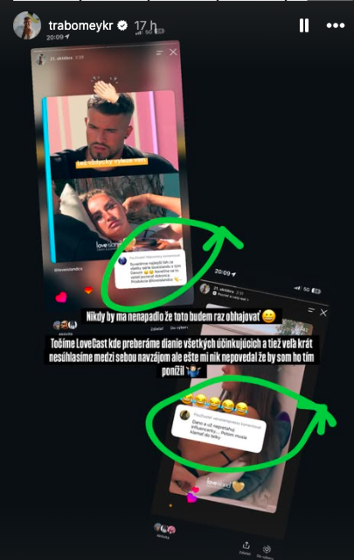 Michal "Trabo" Trabalík vnímá celou situaci spíše z moderátorské pozice. 