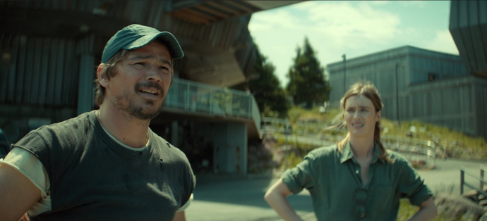 Josh Hartnett v seriálu Tam dole.