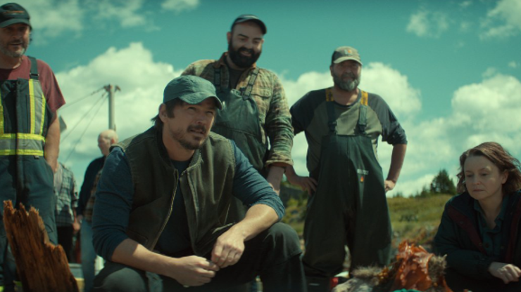 Josh Hartnett v seriálu Tam dole. Josh Hartnett v seriálu Tam dole.