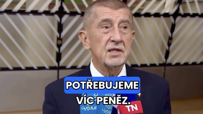 FOTO: Andrej Babiš mluvil upřímně.