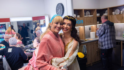 FOTO: Catharina Málek a Lenka Nora Návorková.