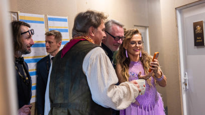 FOTO: V zákulisí panovala dobrá nálada.